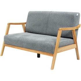 Resim Zem Favela Bohem İkili Berjer Natürel Ahşap, Gri 