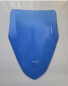 Resim Motocam Sym Adx 250 Ön Cam 2024-2026 Model 43cm Mavi Renkli 4mm Sportif 