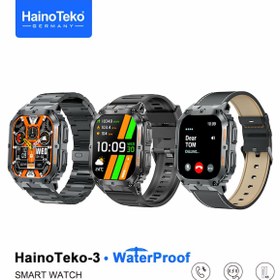 Resim beemen Haino Teko Germany 3 Waterproof Watch 10 Serisi AMOLED Ekran 3 Kordonlu Akıllı Saat 