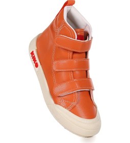 Resim Kiko Kids Garf Günlük Cırtlı Erkek Çocuk Bot Ayakkabı Turuncu Turuncu 