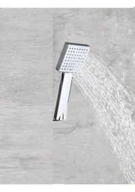 Resim Vilas Queen Krom Lüks Tepe Duş Başlığı Ve El Başlığı Seti Diğer 