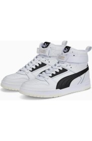 Resim Puma 385839 01 RBD GAME Beyaz-Siyah-Gold Kadın Basketbol Ayakkabı 