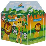 Resim Oyun Çadırı Orman Oyun Evim Çift Yönlü Giriş Çıkış 100 x 100 x 68 CM 