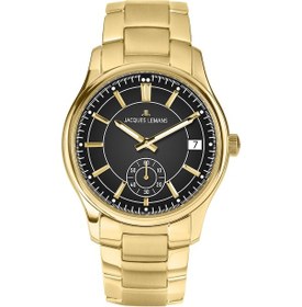 Resim Jacques Lemans Derby 1-2197j Erkek Kol Saati Altın 