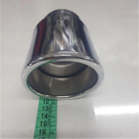 Resim 60 Mm. Egzoz Nikelajı Çıkışı 75 Mm. Önü Kesik Sessiz 