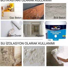 Resim Marshall 1:7 Binder İzolasyon Astarı Konsantre Astar 2.5 Lt 