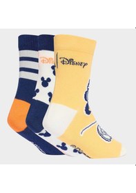 Resim Adidas Disney Mickey Mouse Çocuk 3'lü Çorap Ka9879 Çok Renkli 