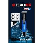 Resim Powertec TR-650 Body Groom Sakal Vücut Kıl Tüy Tıraş Makinesi 