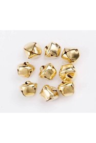 Resim OZN AKSESUAR gold parlak kulplu çan zil hayvan tasma zili amigurumi zili kına gecesi tef yapımı zili 20mm 20 adet 