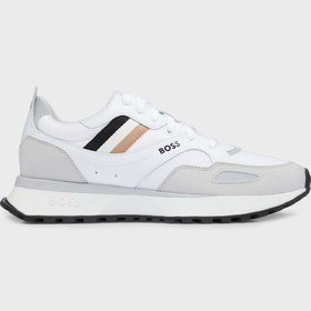 Resim BOSS Logolu Koşu Sneaker Ayakkabı Erkek AYAKKABI 50498280 100 