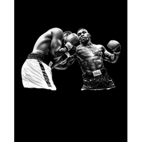Resim Mike Tyson Art Of Fight Büyük Sırt Patch Yama 
