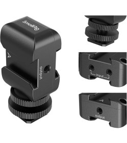 Resim Smallrig 2996 Kablosuz Mikrofon Için Ikisi Bir Arada Braket 