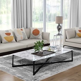 Resim Monnhein Yıkanabilir Halı ve Yolluk - Kaymaz Tabanlı Salon Halısı, Mutfak Halısı, Modern Dijital Baskı Tasarım (0250) 