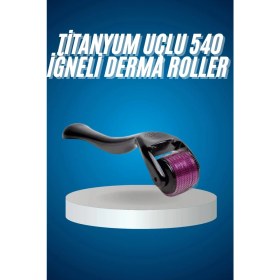 Resim MCM Group Titanyum Uçlu Derma Roller 540 Iğneli 1 mm Gözenek Azaltıcı Akne Izlerine Uygun 