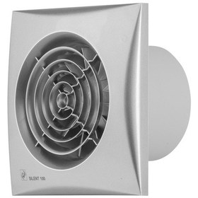 Resim Silent-100 Crz Silver Zaman Ayarlı Sessiz Banyo-Wc Fanı 