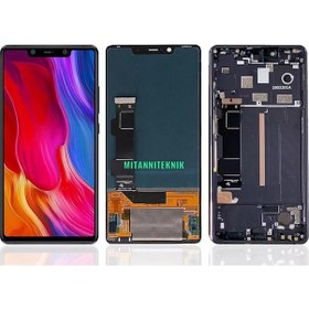 Resim Xiaomi Mi 8 Se Lcd Ekran Dokunmatik Çıtalı-Siyah 
