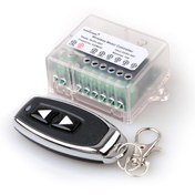 Resim 12-36 V DC Motor Uzaktan Kumanda Anahtarı Hareketli Kapı Perdesi Elektrikli İtme Çubuğu Lineer Aktüatör İleri Geri Alıcı 