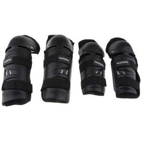 Resim Novahub Zırh Yeşil Yarış Pedleri Pedleri Motosiklet Motocross Koruyucu Guard Diz Dişli Dirsek Bi Yeşil 