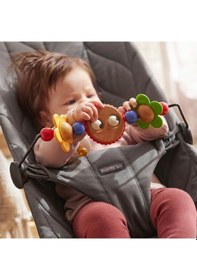 Resim Babybjörn 2'li Set Oyuncaklı Bliss Ana Kucağı Petal Woven & Kanguru Move Mesh Anthracite 