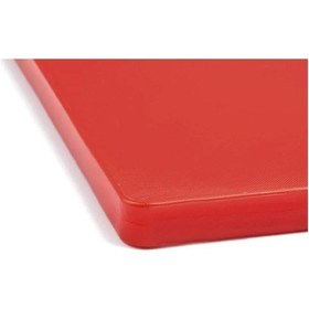 Resim 3'lü Türkay 60x40x4 Cm Polietilen Kesme Tahtası Kesim Levhası Kırmızı 4795 