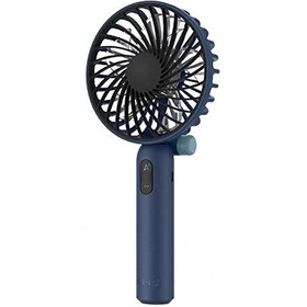 Resim Airnic A901 Şarj Edilebilir USB Lacivert Mini Fan 