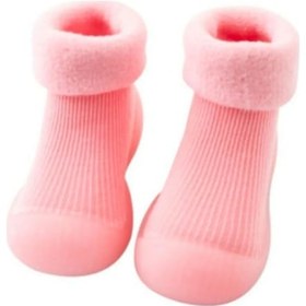 Resim Kaydirmaz Kislik Ev Patigi - Corap Patik 22-23 1-2yas Pembe 