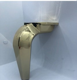 Resim PLASTİK,15 CM GOLD KAPLAMA,KOLTUK,MOBİLYA AYAĞI (4 ADET) 