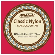 Resim D'Addario J2704 Normal Tension Tek Klasik Gitar Teli (D) 