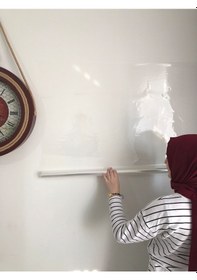 Resim 2 Tane Şeffaf Akıllı Kağıt Tahta 100 x 150 CM + Kalem 