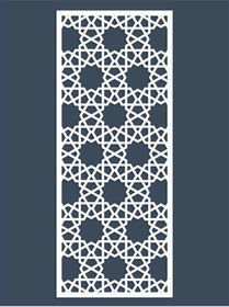 Resim Liar Dekor Liar Ahşap Seperatör (PARAVAN) - Ksp-211 - (18 MM) - (85 CM X 210 CM) - (BEYAZ) 