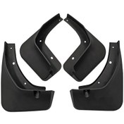 Resim Mg Zs 2020-2021 İçin 4 Adet / Takım Araba Oto Yumuşak Plastik Sıçrama Flapları Çamurluk Koruması 