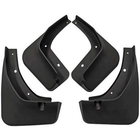 Resim Mg Zs 2020-2021 İçin 4 Adet / Takım Araba Oto Yumuşak Plastik Sıçrama Flapları Çamurluk Koruması 