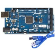 Resim Robocombo Arduino Mega 2560 R3 ( - Atmega2560 Chip) Usb Kablo 