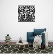 Resim Fil "afrika Mirası" Metal Duvar Dekoru 