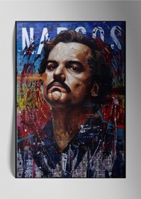 Resim Narcos Dizi Film - Metal Tablo 