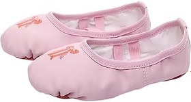 Resim SAFIGLE 1 Çift Çocuk Dans Ayakkabıları Bale Dans Ayakkabıları Taban Bale Ayakkabısı Çocuklar Için Bale Ayakkabıları Bale Terlik 
