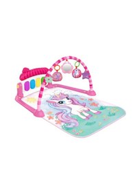 Resim Toys2you Piyanolu Oyun Halısı Işıklı Ve Müzikli Gelişim Matı Unicorn 70x45x35 