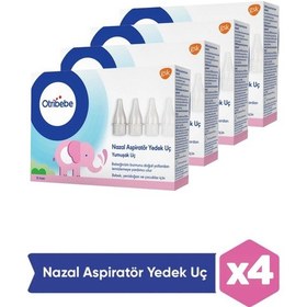 Resim Otribebe Nazal Aspiratör Yedek Ucu 10'lu 4 Adet 