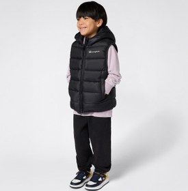 Resim Champion Outdoor Hooded Full Zip Vest - Siyah / 
