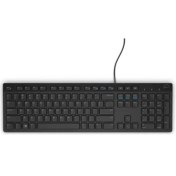 Resim Dell KB216 Multimedia Türkçe (QWERTY) Kablolu Klavye Siyah 