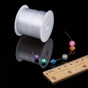 Resim 1 Rulo 0.35mm Naylon Misina - Esnek Olmayan, Dayanıklı, Hafif Olta Takımları İçin İdeal, Hafif ve Güçlü, Olta Malzemeleri Temel Malzemeleri | Esnek Olmayan Misina | Pürüzsüz Dokulu, Misina 
