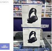 Resim Sony PS5 Pulse Elite Siyah Kablosuz Kulak Üstü Oyuncu Kulaklığı 