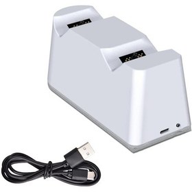 Resim Sones Ps5 İçin Renkli Tutma Saplı Şarj Cihazı, Çift Hızlı Şarj Led Lambası, Oturma Yeri Şarj Cihazı Diğer 