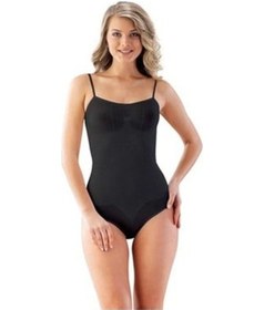 Resim Emay 1923 İp Askılı Çıtçıtlı Ripli Body Siyah 