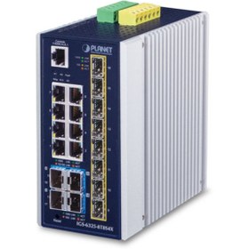 Resim Planet PL-IGS-6325-8T8S4X Endüstriyel Yönetilebilir Ethernet Switch 