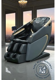 Resim Quantum Akıllı Masaj Koltuğu 6 Başlık, 143 Cm Sl Ray, 18 Program & Isıtma Teknolojisi Gri 