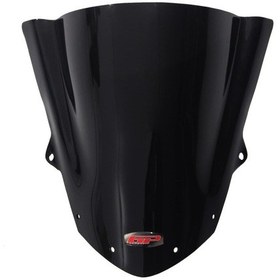 Resim GP Kompozit Kawasaki ZX-636R 2010-2017 Uyumlu Ön Cam Siyah 34 cm 