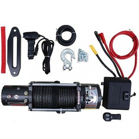 Resim Mercedes X-class Uyumlu Yedek Parça Sentetik Çeki Halat Vinç 12000 Lb 