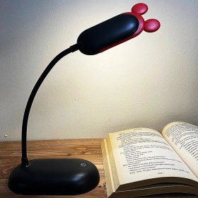 Resim CoverZone 3 Modlu Dokunmatik 39 cm Çocuk Odası Masa Lambası Ayarlanabilir LED Işık USB Şarjlı Masa Lambası 