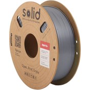 Resim Solid Filament Solid Hyper PLA+ Gümüş Filament 1.75mm - 1Kg 